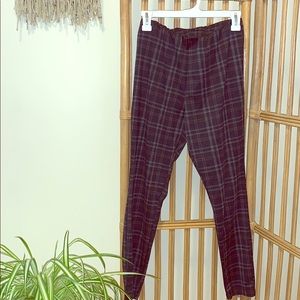 Target Plaid Ankle Leggings